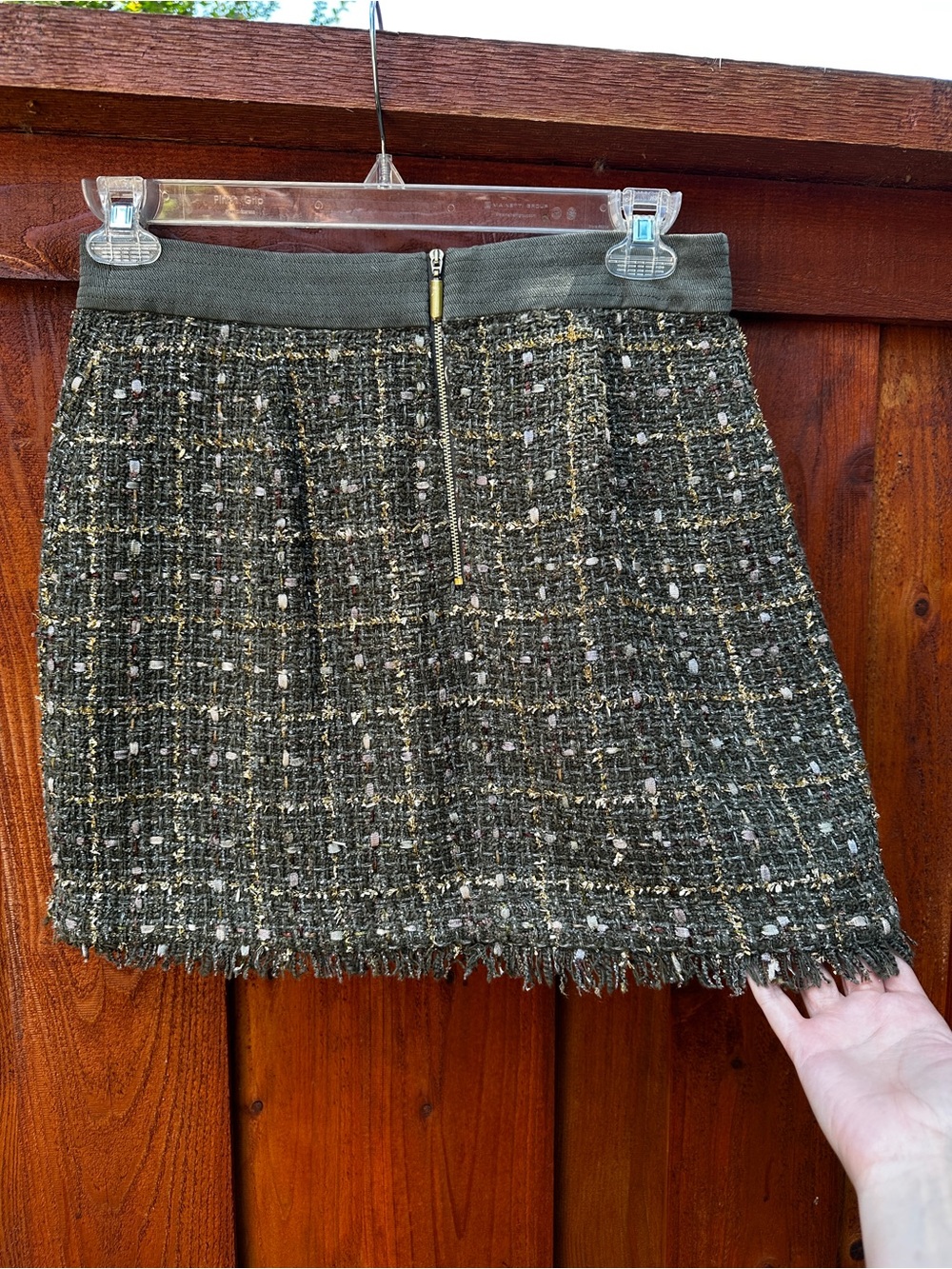 Ramy Brook Denver tweed mini skirt - Picture 5 of 10